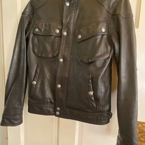 Polo Ralph Lauren Men’s Small Leather Jacket